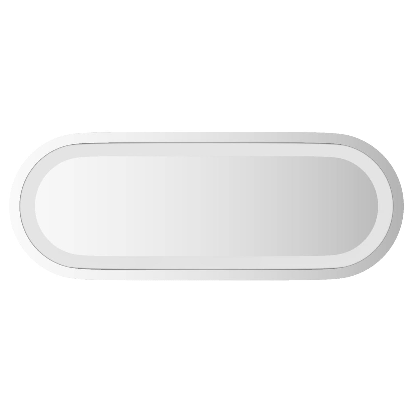 LED Badkamer Spiegel Transparant 40 x 15 cm gehard glas