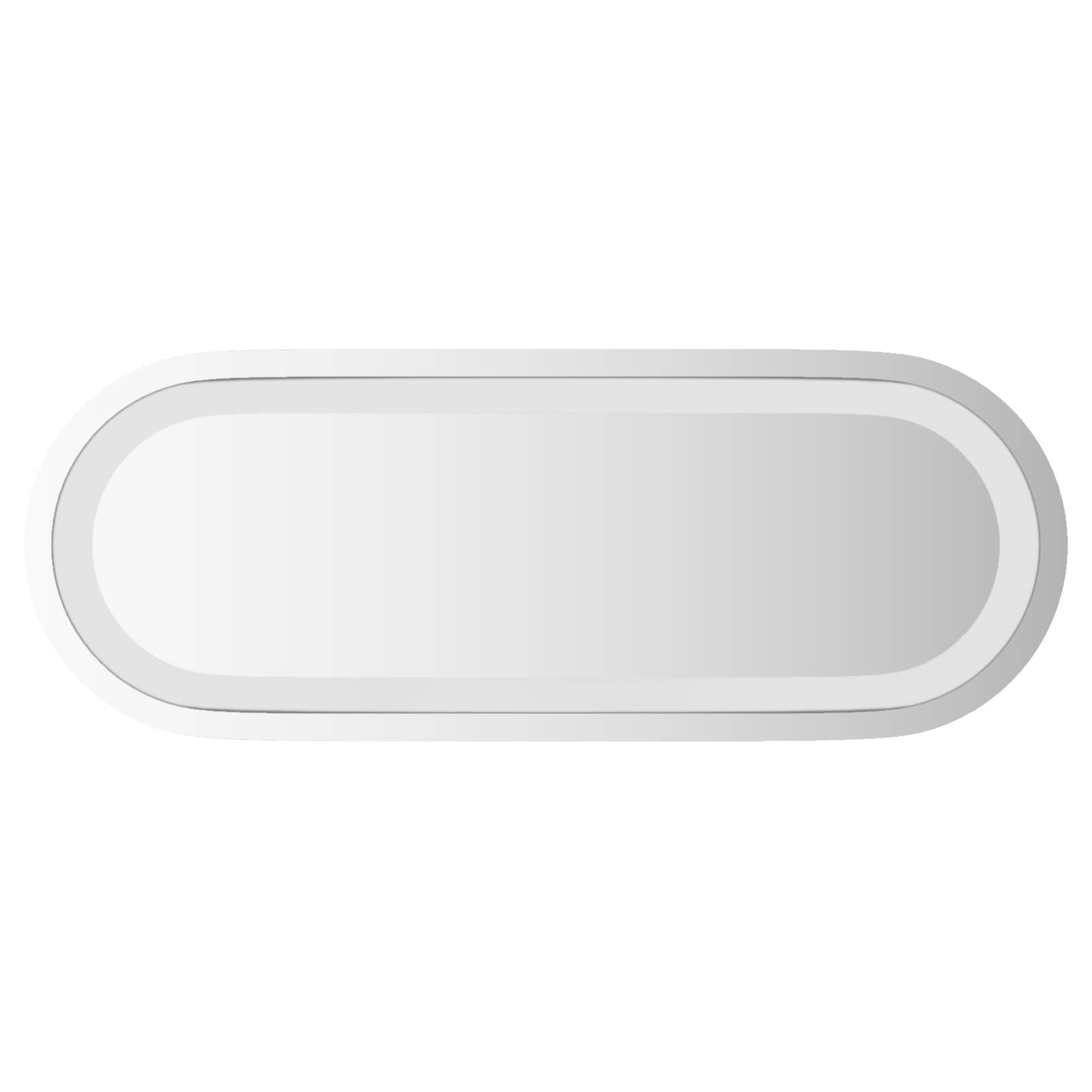 LED Badkamer Spiegel Transparant 40 x 15 cm gehard glas