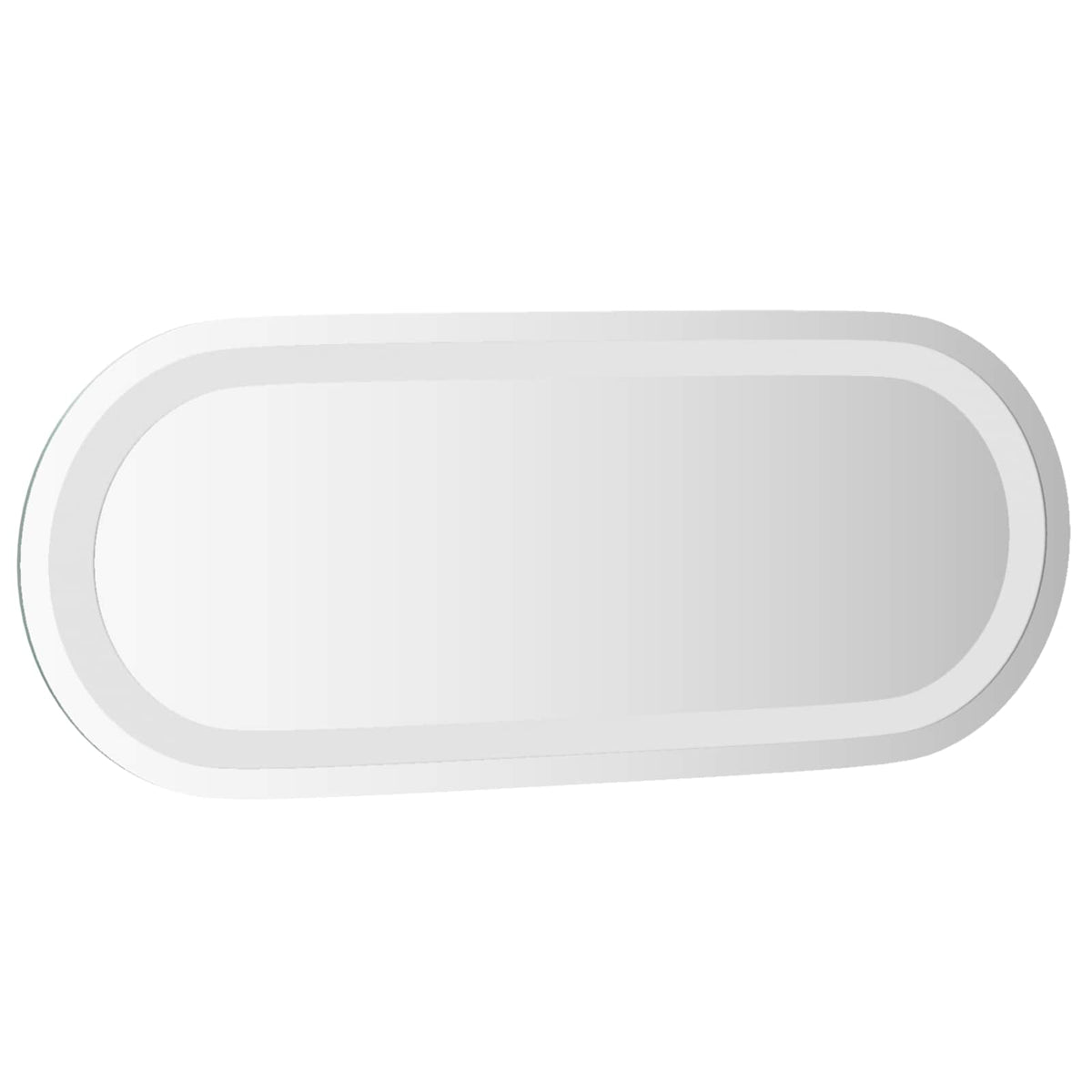 LED Badkamer Spiegel Transparant 50 x 20 cm gehard glas