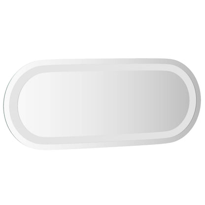 LED Badkamer Spiegel Transparant 50 x 20 cm gehard glas
