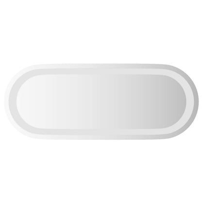 LED Badkamer Spiegel Transparant 50 x 20 cm gehard glas