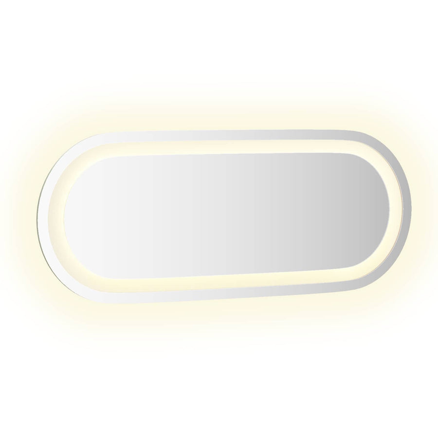 LED Badkamer Spiegel Transparant 50 x 20 cm gehard glas