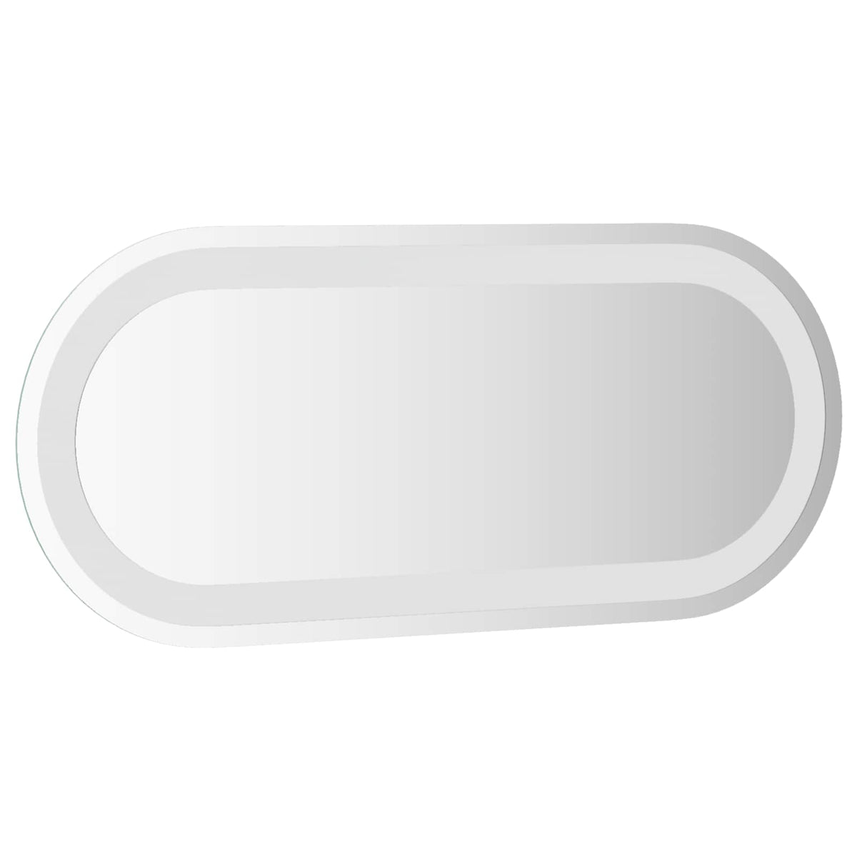 LED Badkamer Spiegel Transparant 60 x 25 cm gehard glas