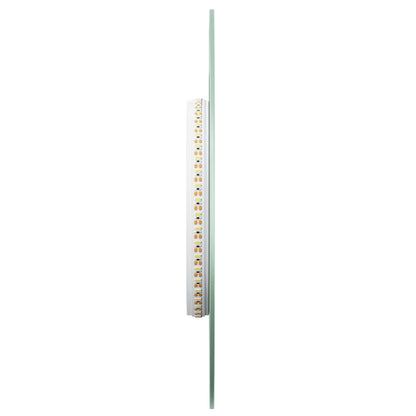 LED Badkamer Spiegel Transparant 60 x 25 cm gehard glas