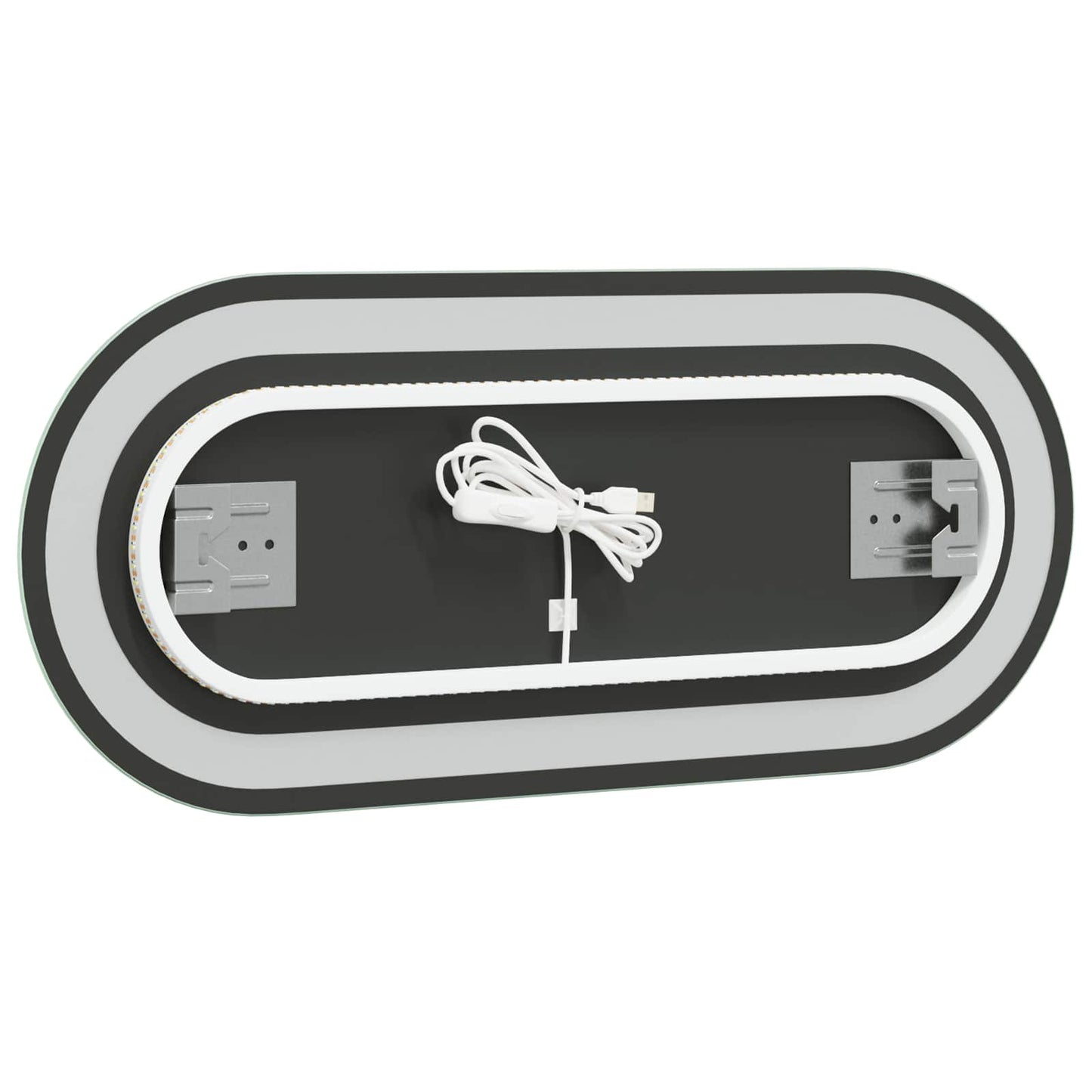 LED Badkamer Spiegel Transparant 70 x 30 cm gehard glas