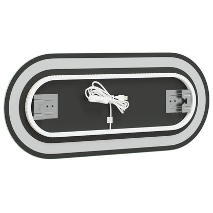 LED Badkamer Spiegel Transparant 70 x 30 cm gehard glas