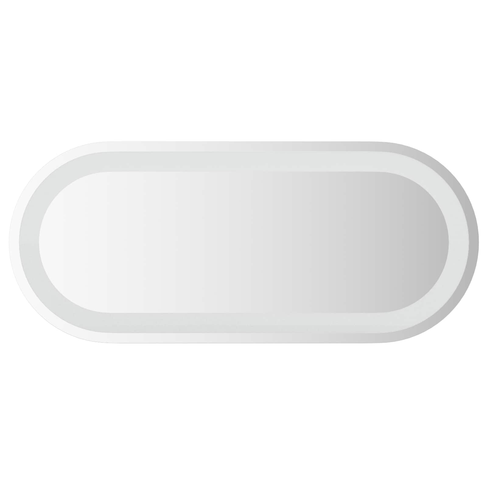 LED Badkamer Spiegel Transparant 70 x 30 cm gehard glas