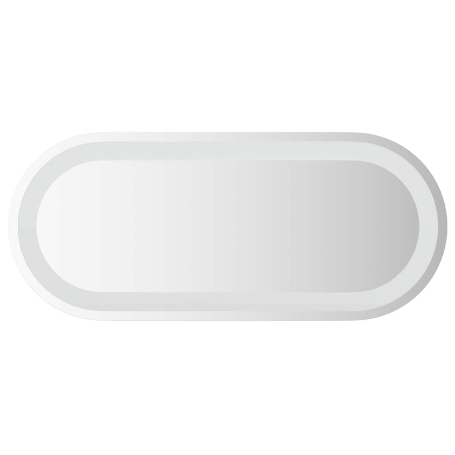 LED Badkamer Spiegel Transparant 70 x 30 cm gehard glas