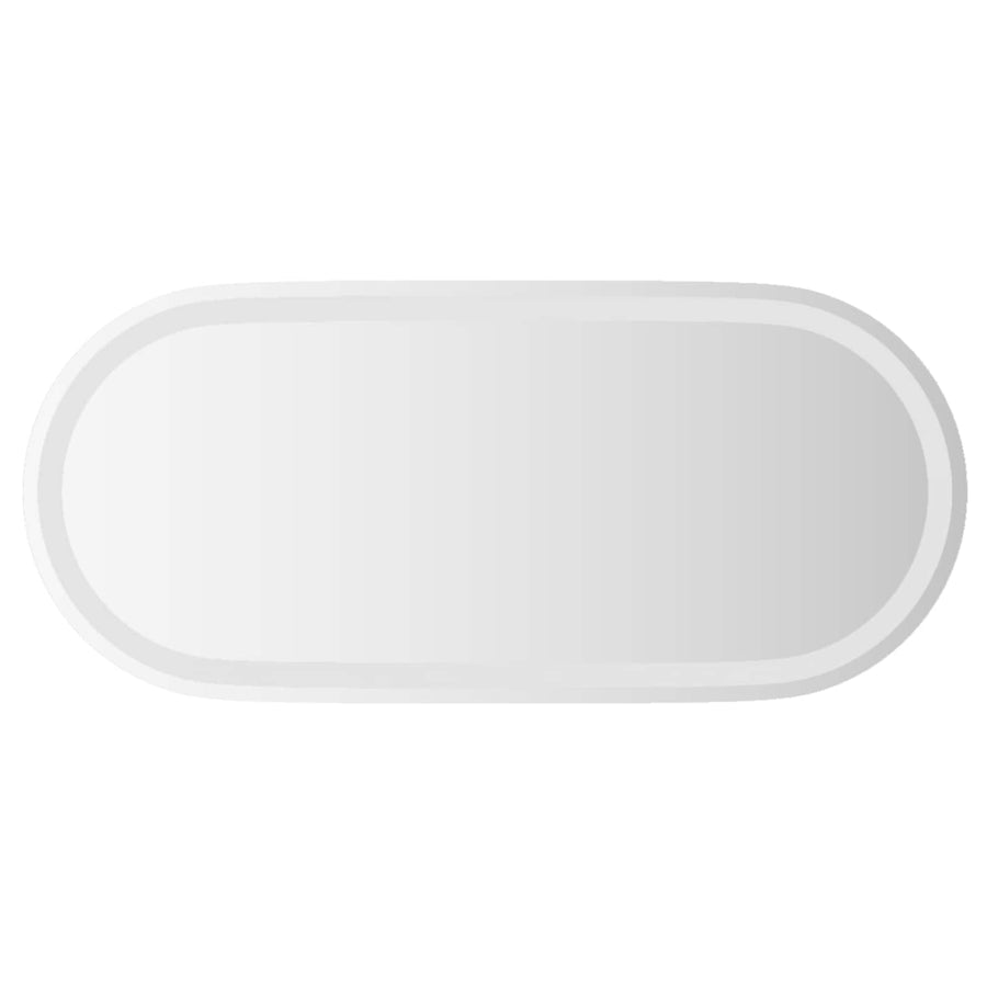 LED Badkamer Spiegel Transparant 80 x 35 cm gehard glas