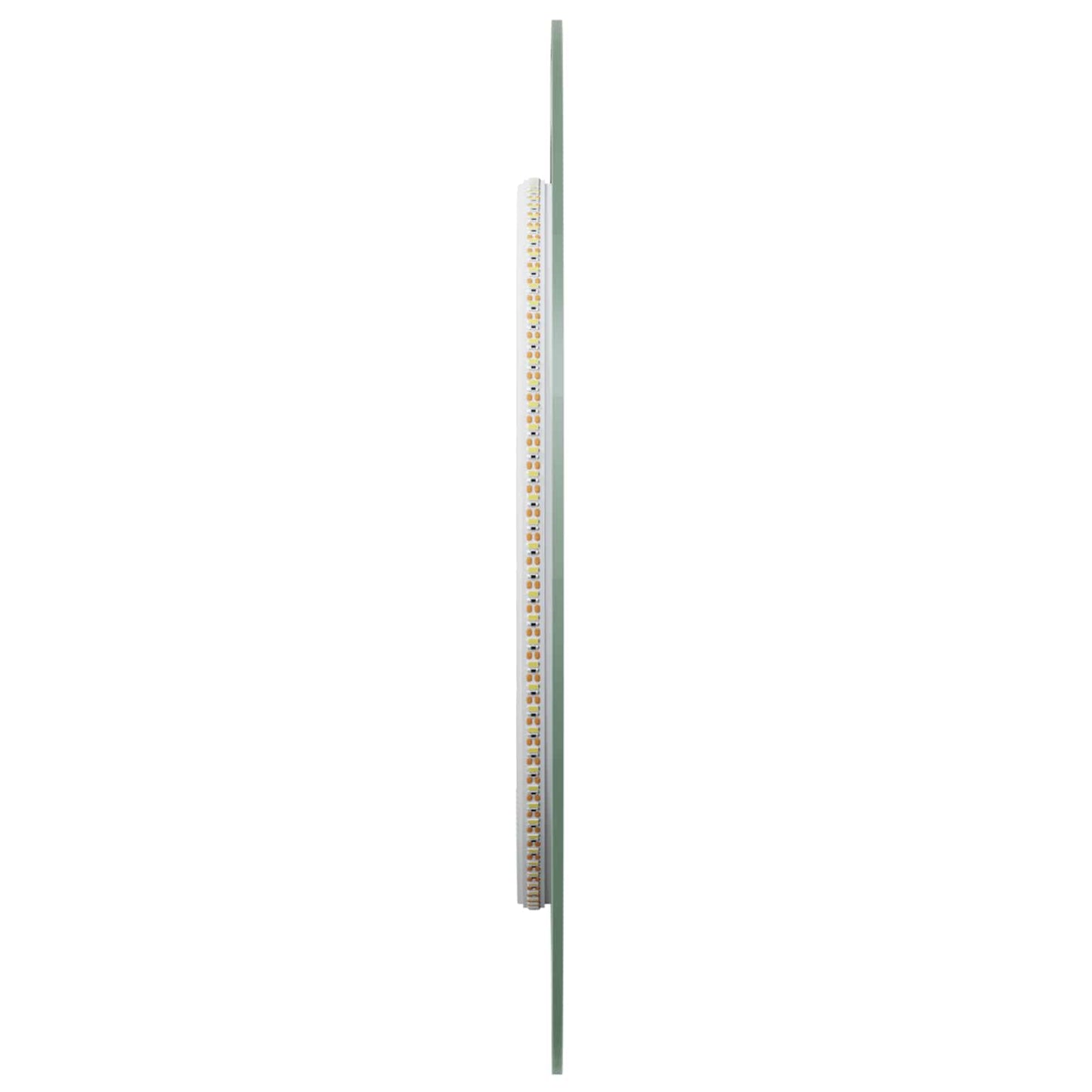 LED Badkamer Spiegel Transparant 90 x 40 cm gehard glas