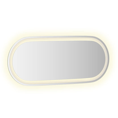 LED Badkamer Spiegel Transparant 90 x 40 cm gehard glas