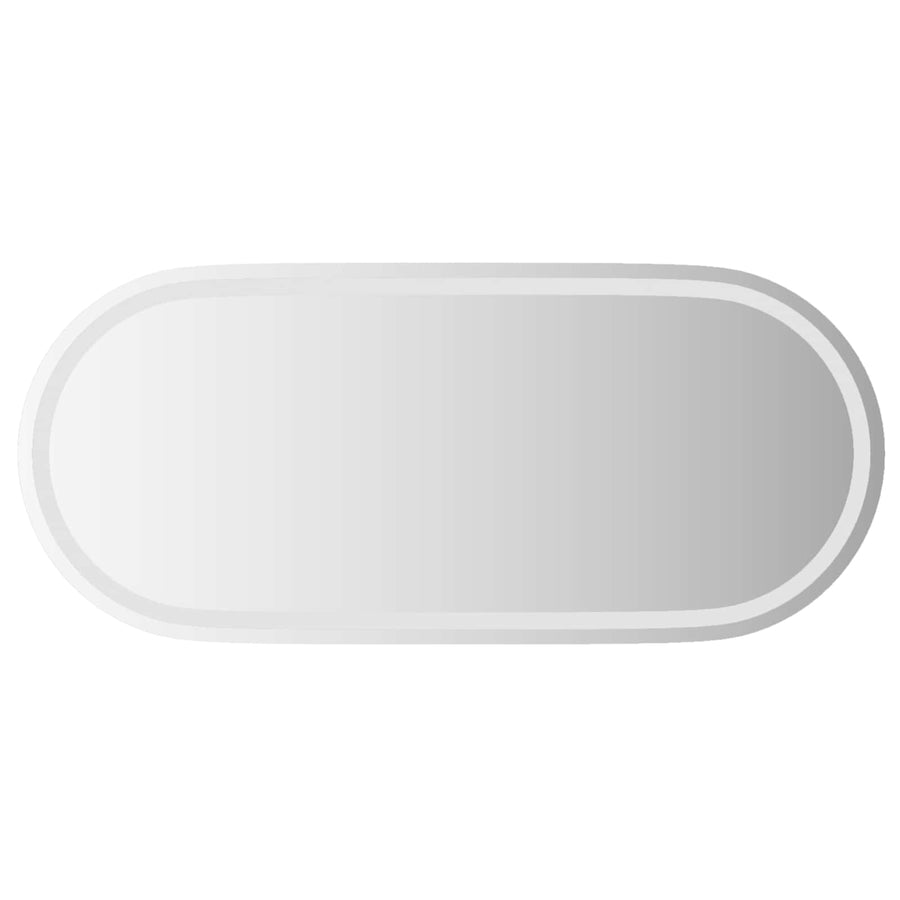 LED Badkamer Spiegel Transparant 100 x 45 cm gehard glas