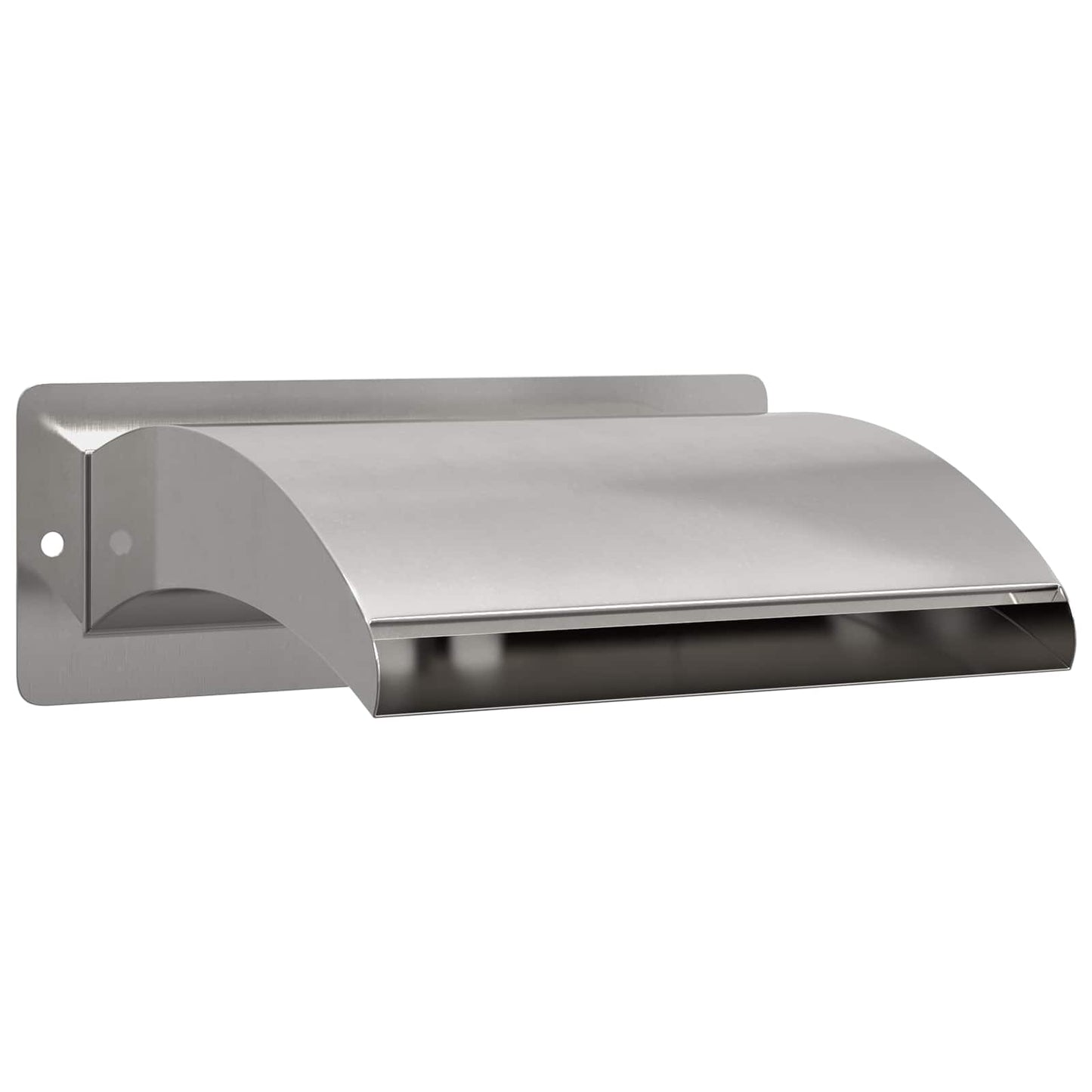 Zwembadwaterval met LED Roestvrij staal 304 30 x 9 x 26 cm