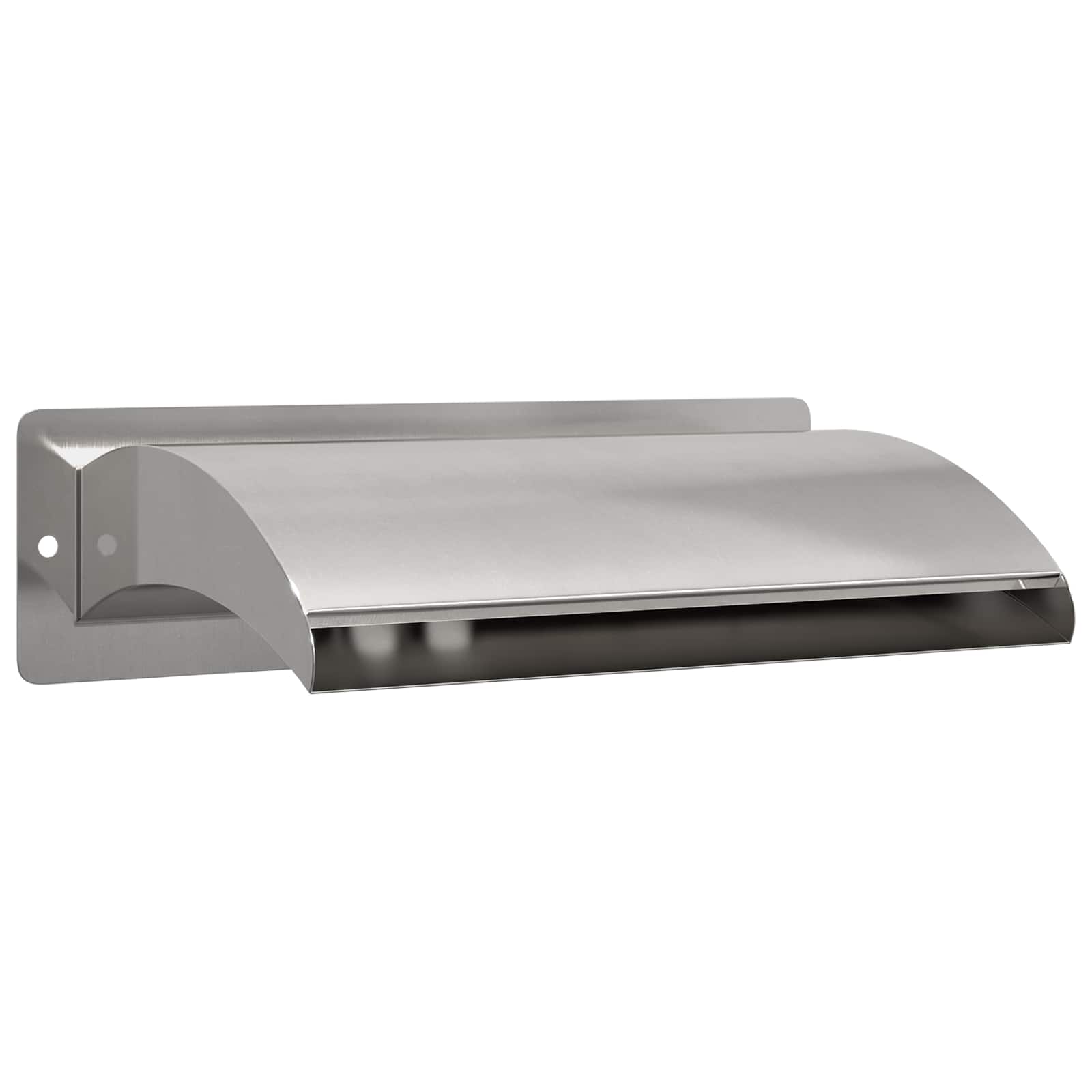 Zwembadwaterval met led Roestvrij staal 304 51 x 26 x 13 cm