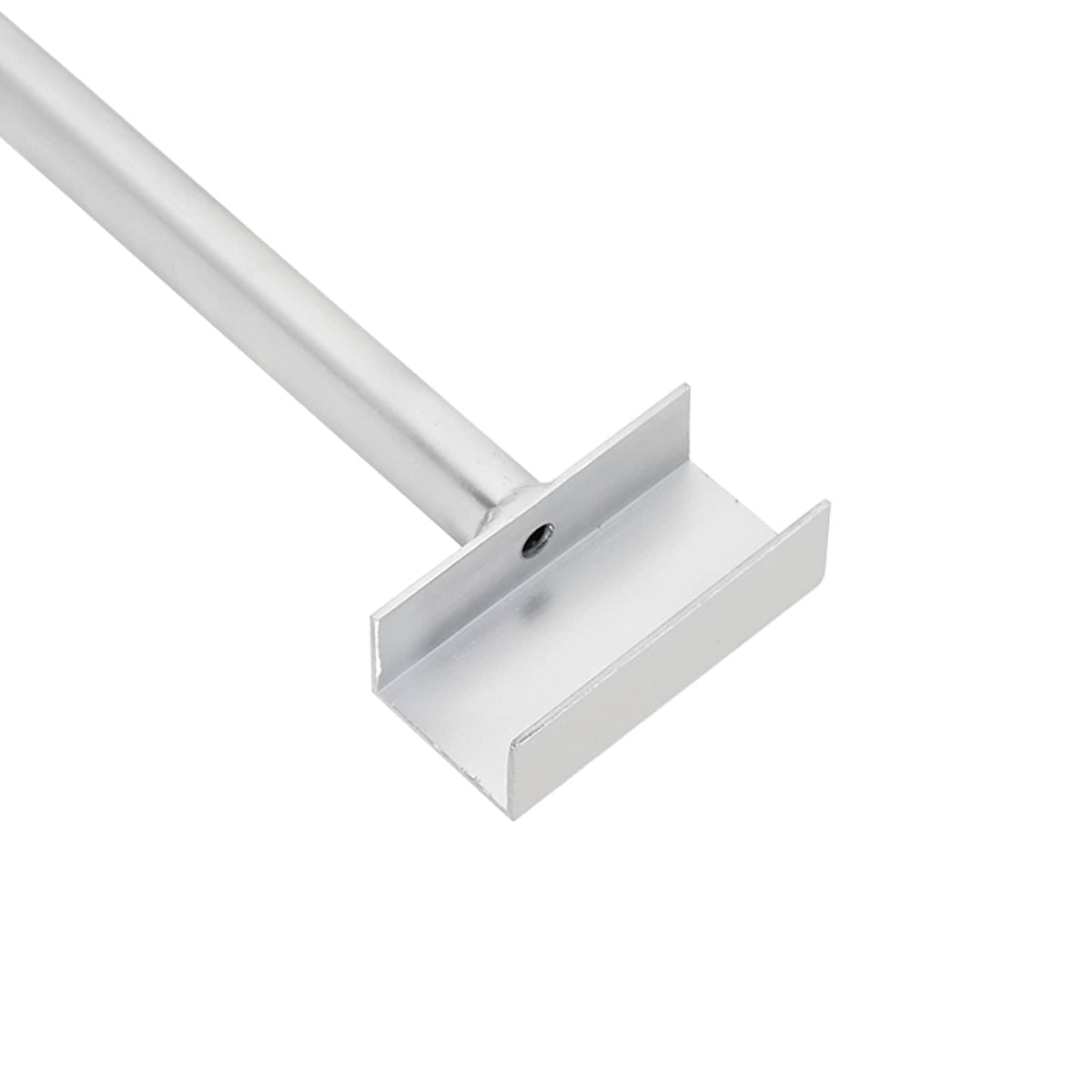 Zeildoekbevestiging voor aanhangwagens zilver 102-155 cm