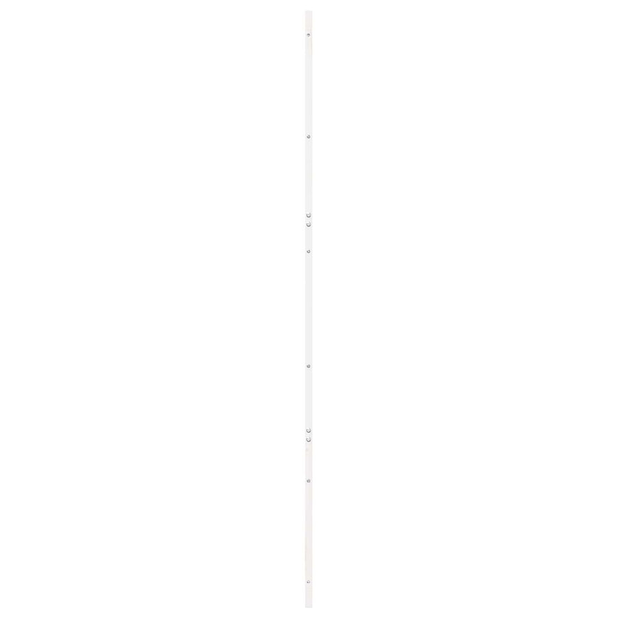 Schuifdeur Wit 80 x 2,5 x 208 cm Massief grenenhout