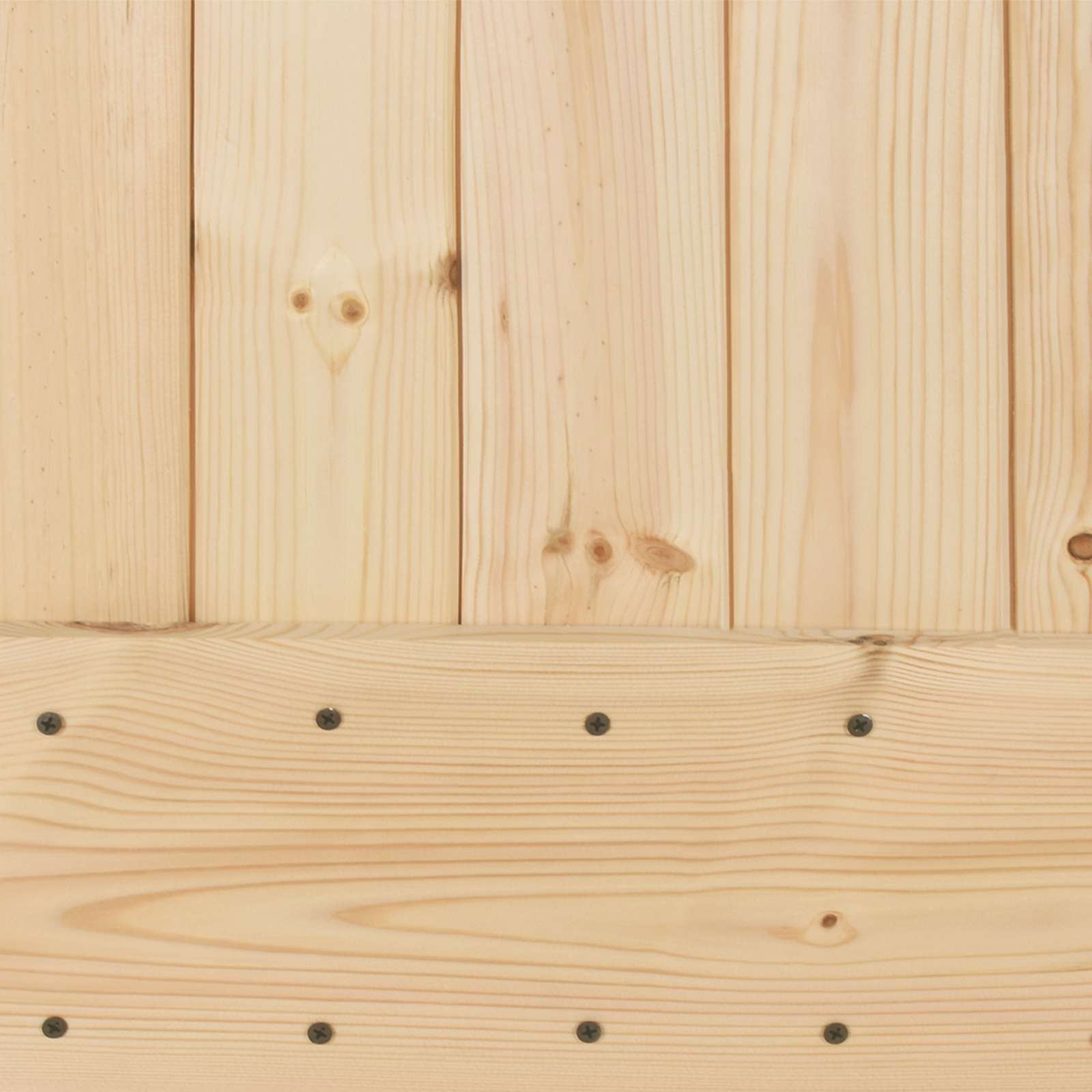 Schuifdeur Natuurlijk en Wit 70 x 210 cm Massief Grenenhout
