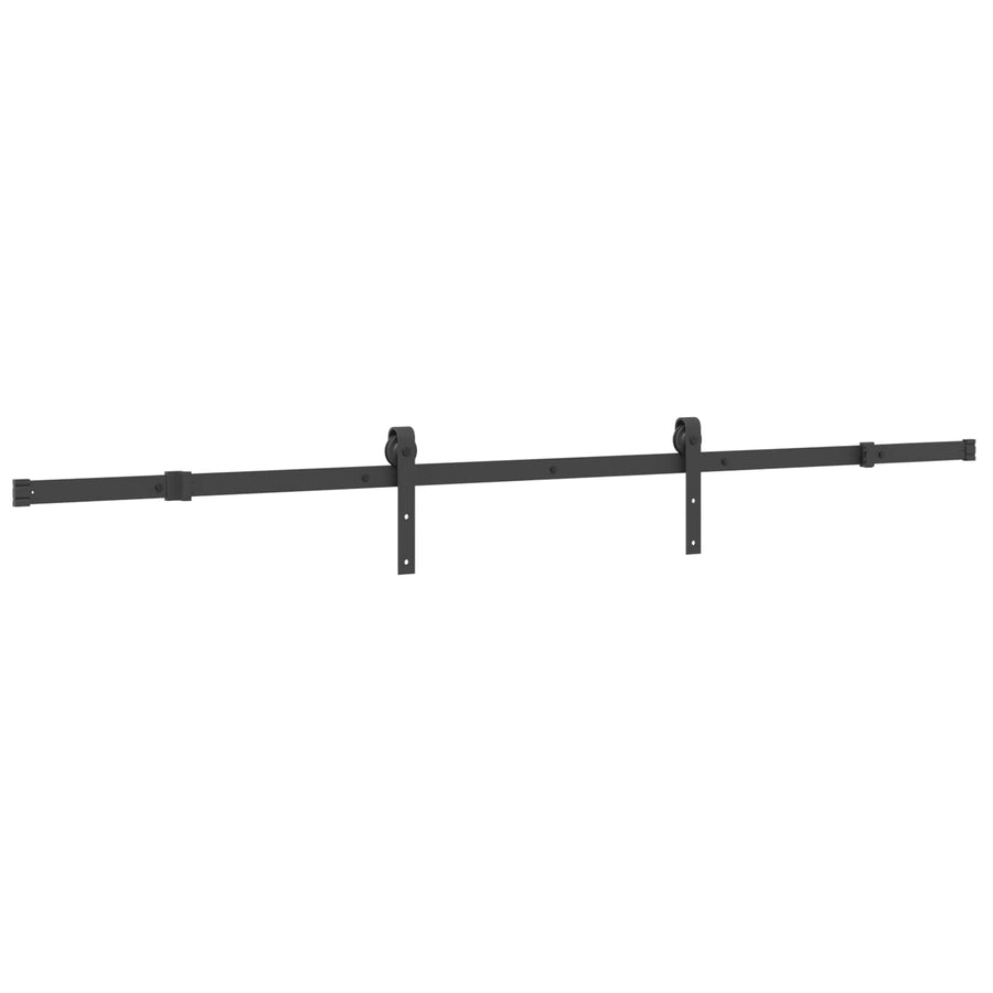Schuifdeur NARVIK Naturel en Zwart 70 x 210 cm (213,5 cm)