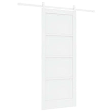 Schuifdeur Wit 83 x 202 cm Massief grenenhout