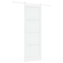 Schuifdeur Wit 83 x 232 cm Massief grenenhout