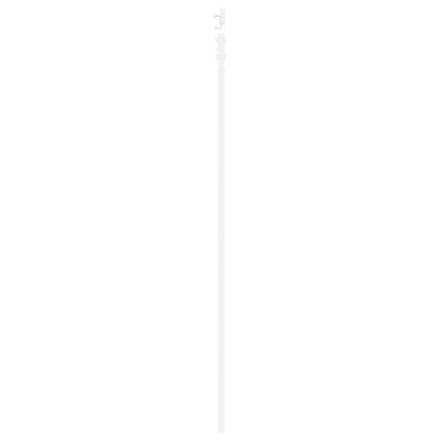 Schuifdeur Wit 83 x 232 cm Massief grenenhout