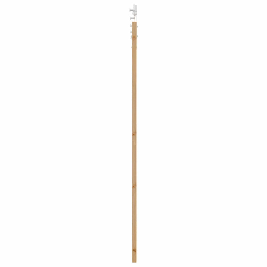 Schuifdeur Natuurlijk en Wit 86 x 211 cm Massief grenenhout