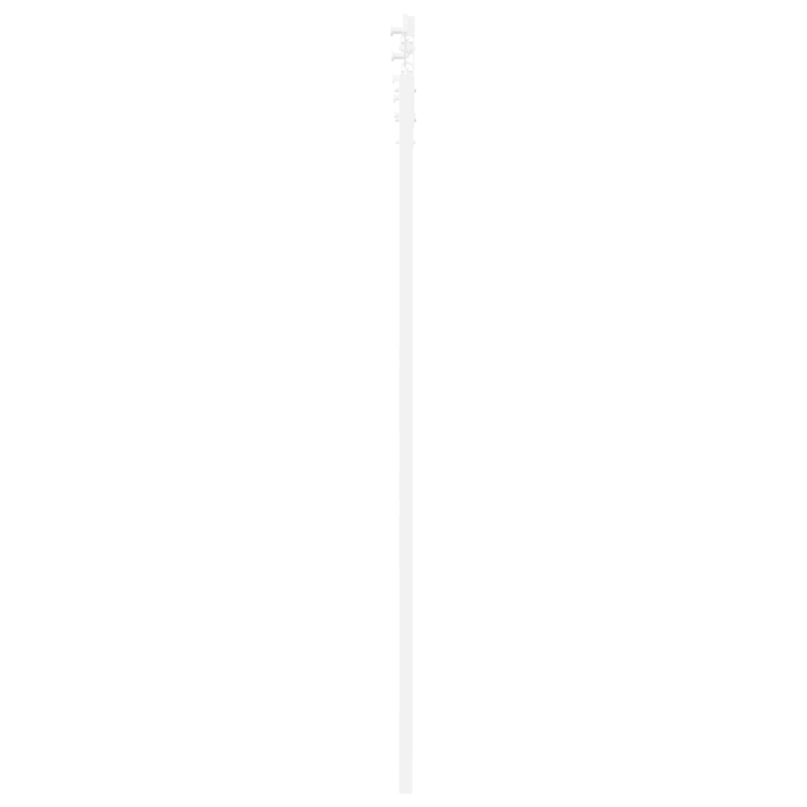 Schuifdeur Wit 83 x 202 cm Massief grenenhout