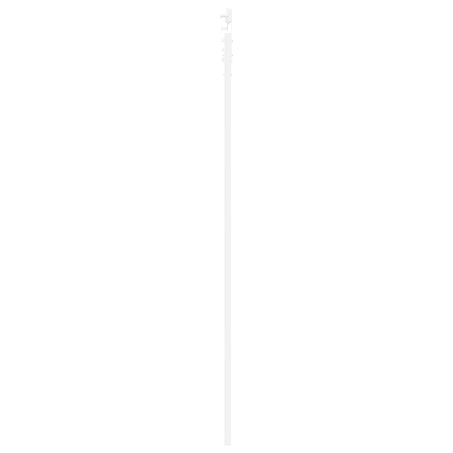 Schuifdeur Wit 83 x 232 cm Massief grenenhout