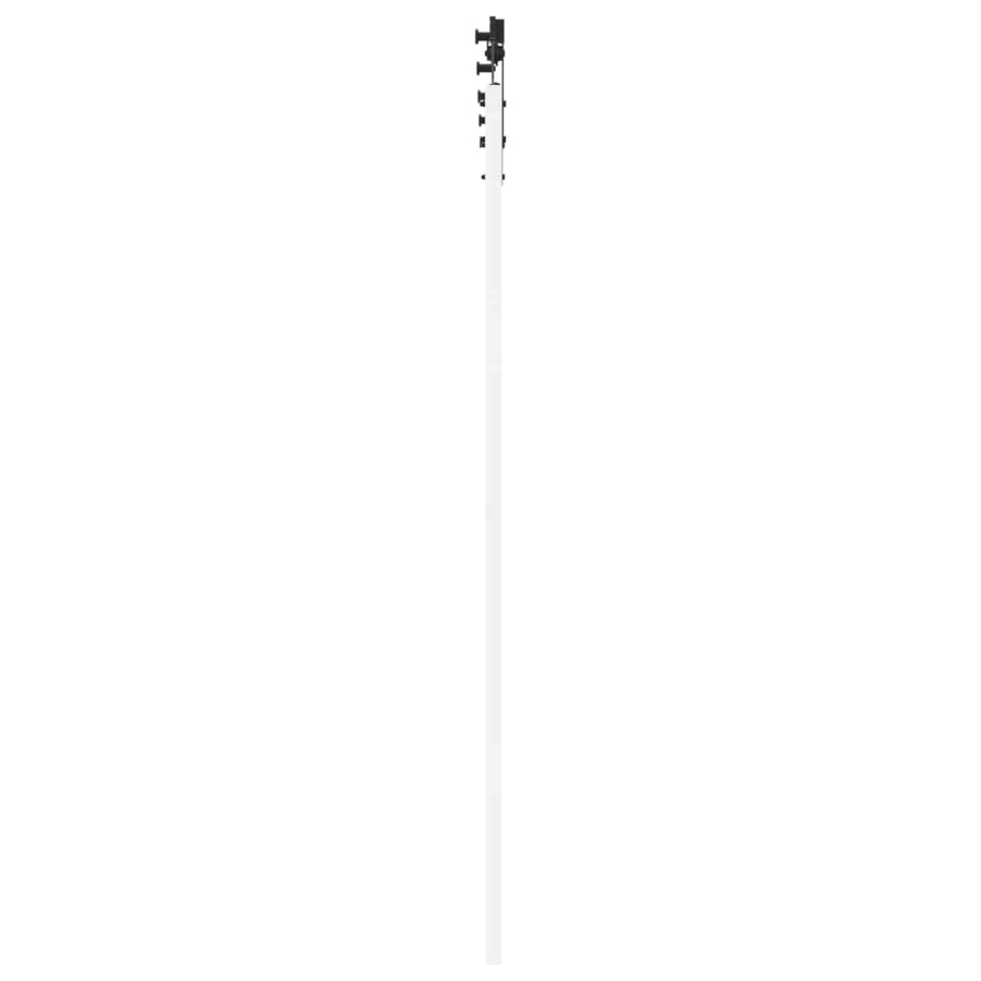 Schuifdeur Wit 83 x 202 cm Massief grenenhout