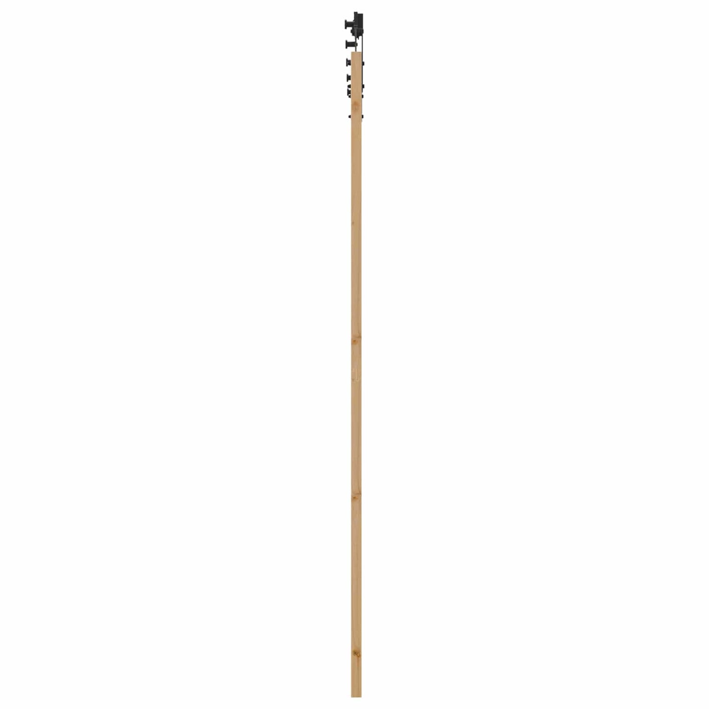 Schuifdeur Naturel 83 x 232 cm Massief grenenhout
