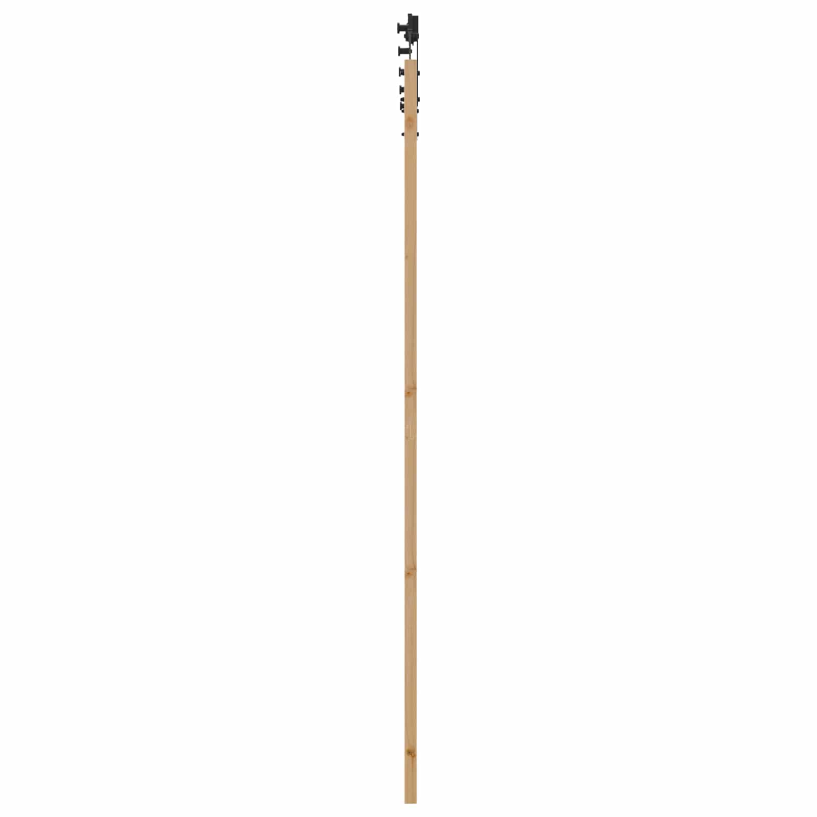 Schuifdeur Naturel 83 x 232 cm Massief grenenhout