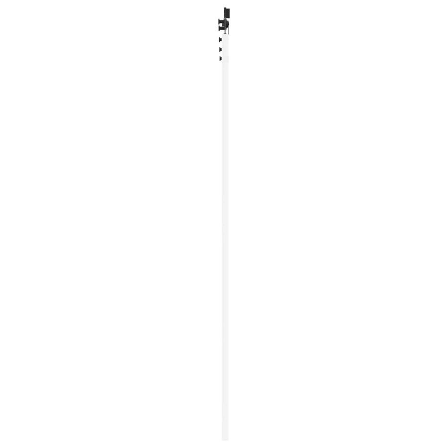 Schuifdeur Wit en zwart 83 x 232 cm Massief grenenhout