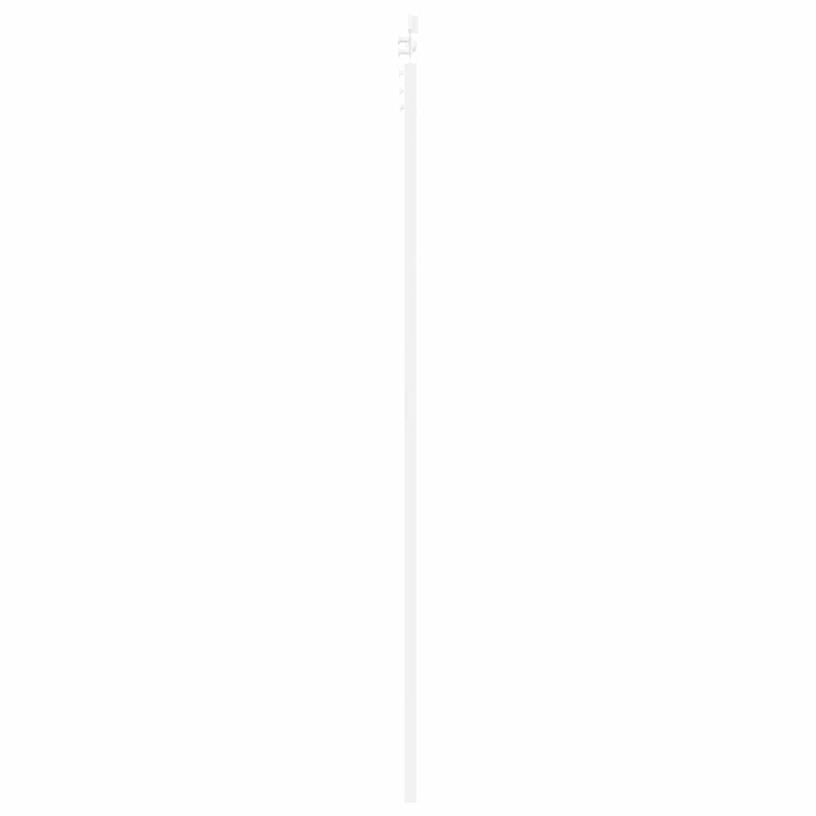 Schuifdeur Wit 83 x 232 cm Massief grenenhout