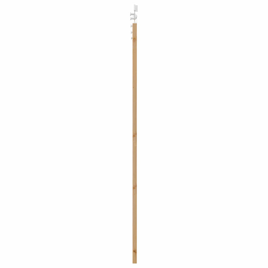 Schuifdeur Natuurlijk en Wit 86 x 211 cm Massief grenenhout
