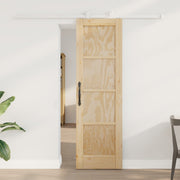 Schuifdeur massief grenenhout 61 x 198,5 cm