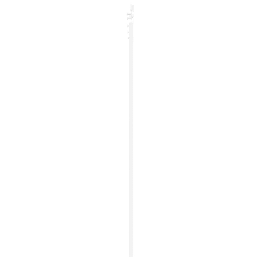 Schuifdeur Wit 83 x 202 cm Massief grenenhout