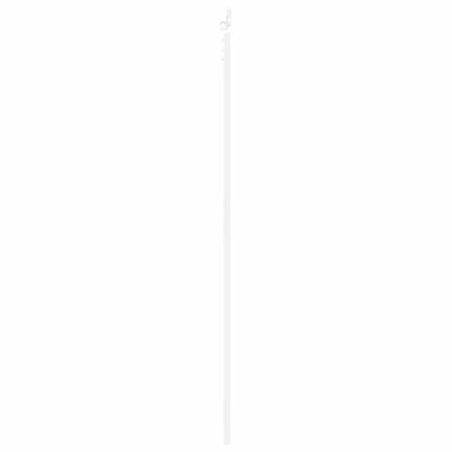 Schuifdeur Wit 83 x 232 cm Massief grenenhout