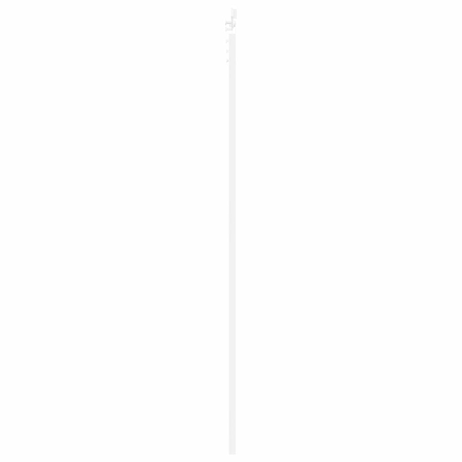 Schuifdeur Wit 83 x 232 cm Massief grenenhout