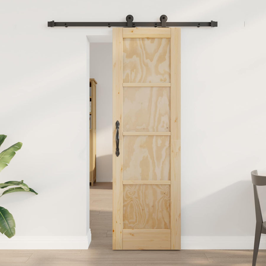 Schuifdeur ORKDAL Naturel 61 x 198,5 cm Massief grenenhout