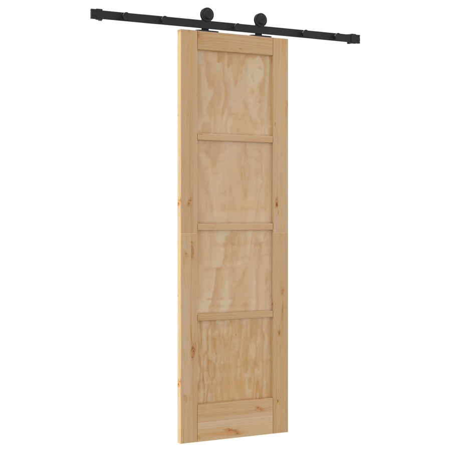 Schuifdeur ORKDAL Naturel 61 x 198,5 cm Massief grenenhout