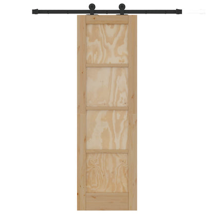 Schuifdeur ORKDAL Naturel 61 x 198,5 cm Massief grenenhout
