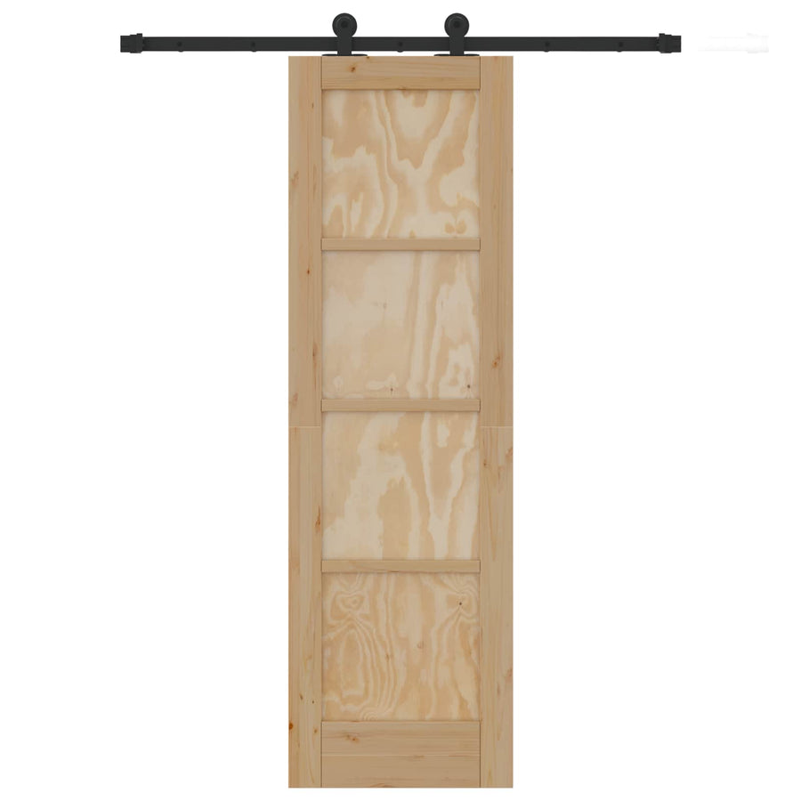 Schuifdeur ORKDAL Naturel 61 x 198,5 cm Massief grenenhout