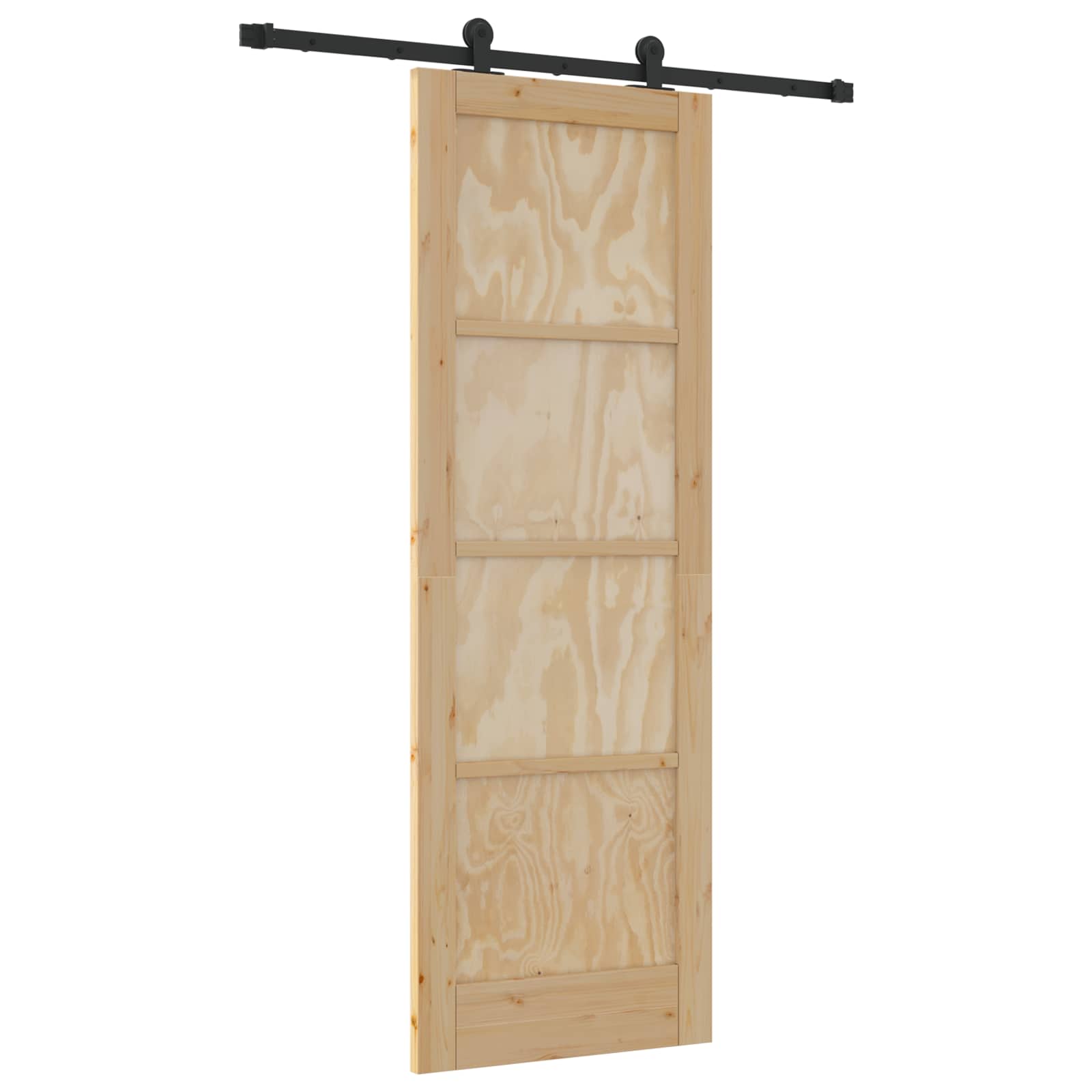 Schuifdeur ORKDAL Naturel 73,5 x 211 cm Massief grenenhout