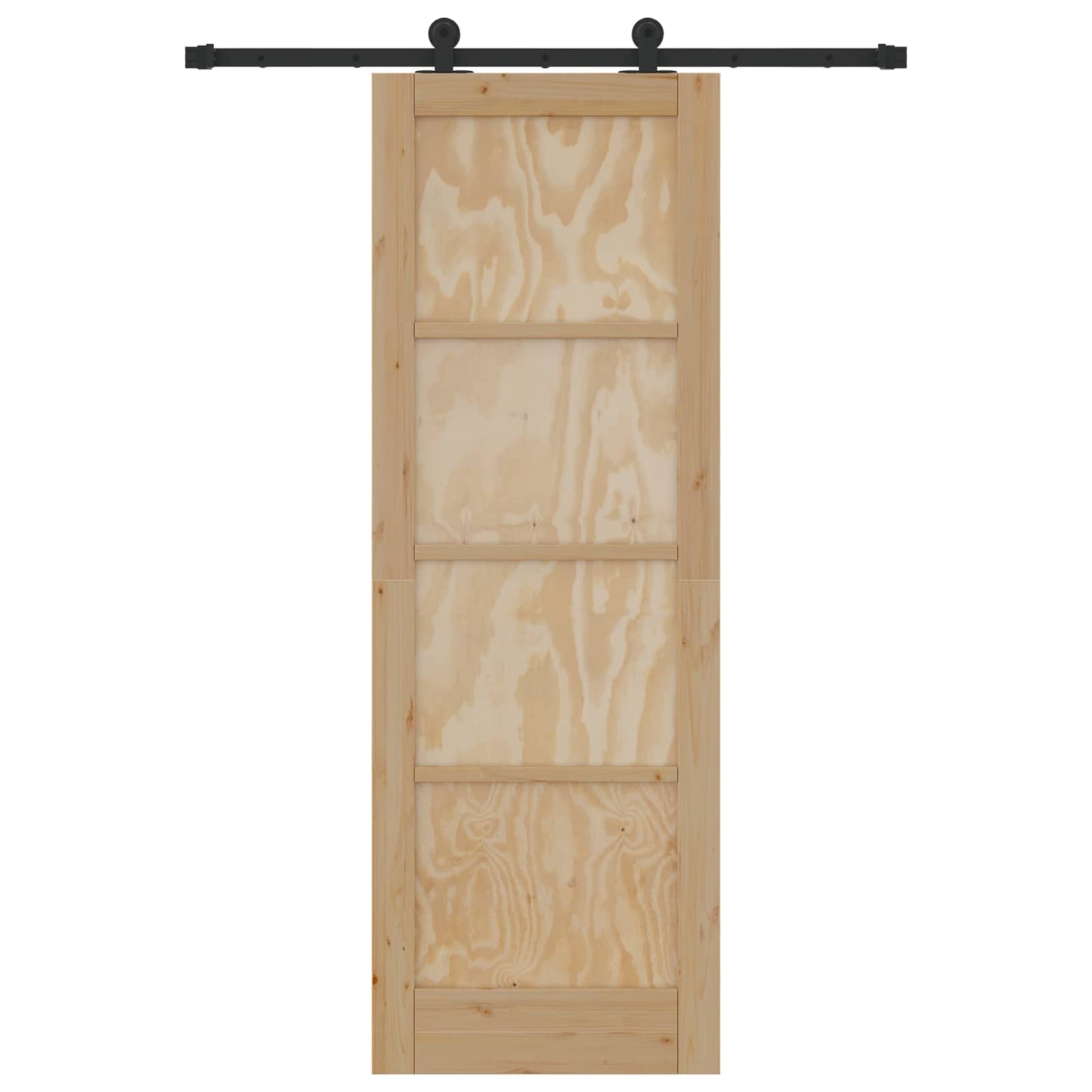 Schuifdeur ORKDAL Naturel 73,5 x 211 cm Massief grenenhout