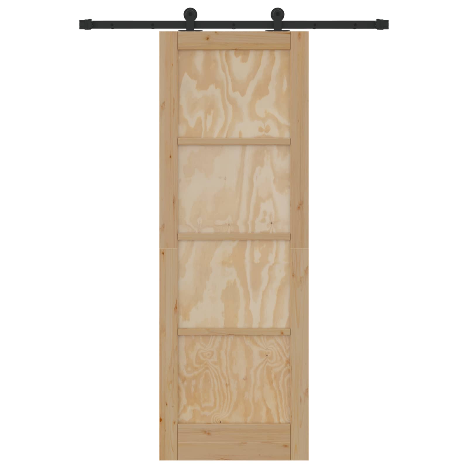 Schuifdeur ORKDAL Naturel 73,5 x 211 cm Massief grenenhout