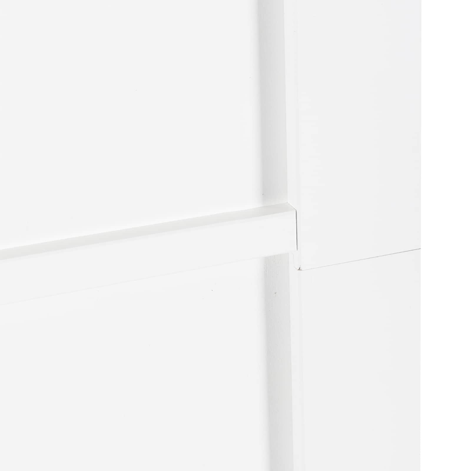 Schuifdeur ORKDAL Wit 83 x 202 cm Massief grenenhout