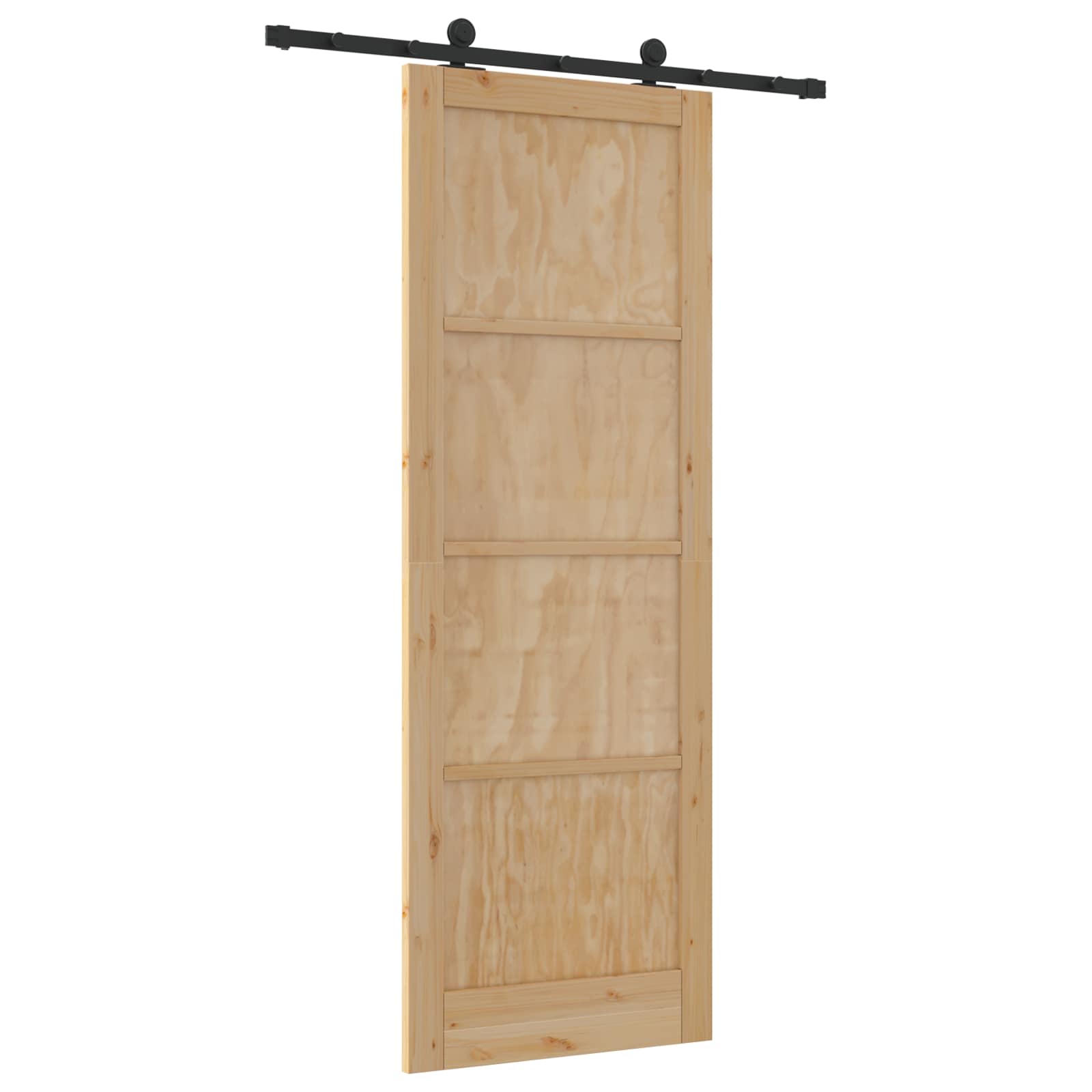 Schuifdeur ORKDAL Naturel 83 x 232 cm Massief grenenhout