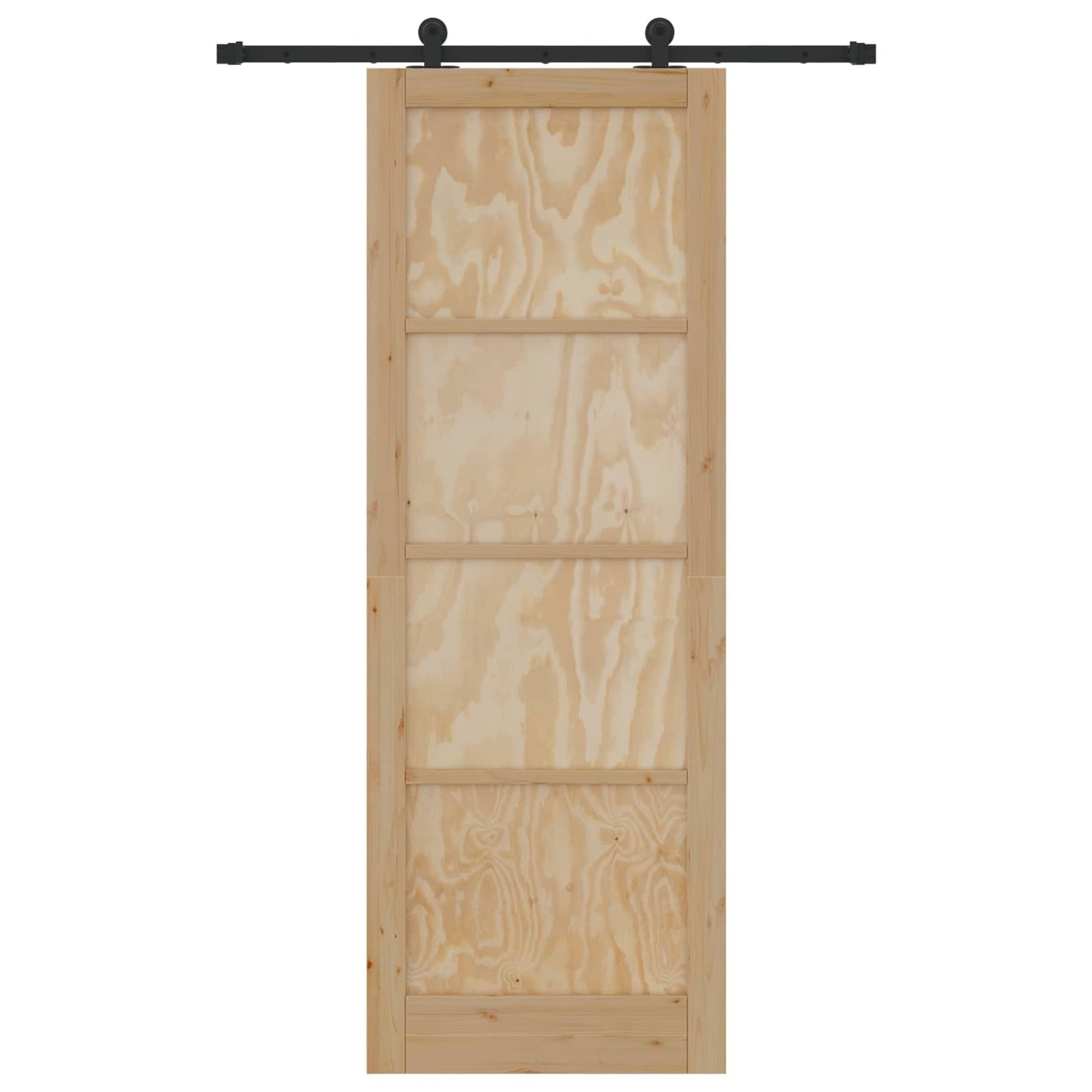 Schuifdeur ORKDAL Naturel 83 x 232 cm Massief grenenhout