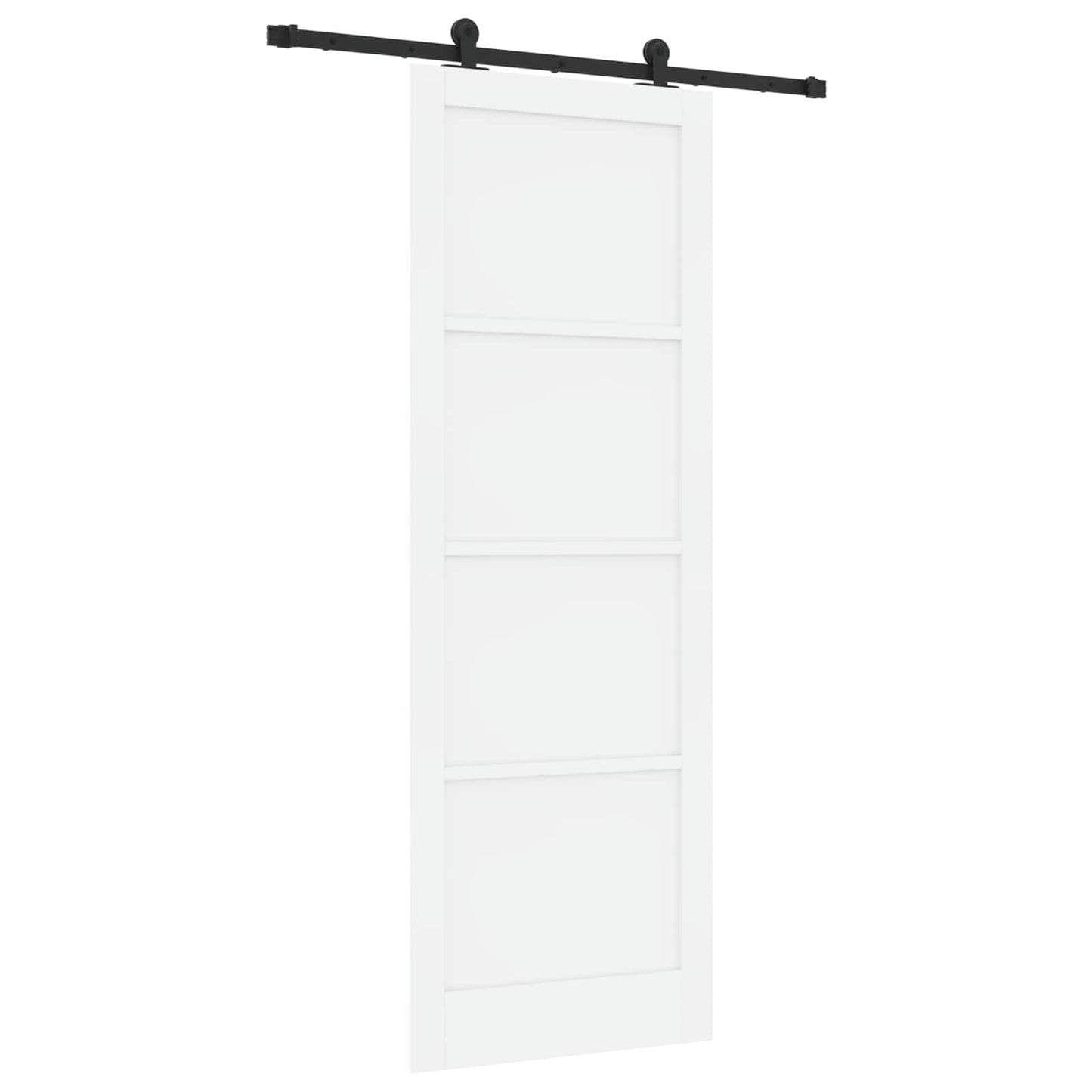 Schuifdeur ORKDAL Wit 83 x 232 cm Massief grenenhout