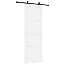 Schuifdeur ORKDAL Wit 83 x 232 cm Massief grenenhout